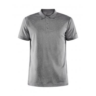 Craft Sport Polo Core Unify (functional recycled polyester) dark grey mottled Men